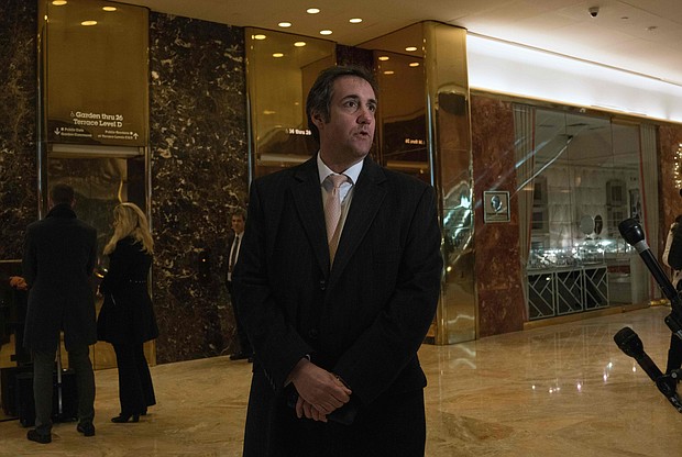 FBI agents who raided the home, office and hotel of Donald Trump's personal lawyer sought communications that Trump had with attorney Michael Cohen and others regarding the infamous "Access Hollywood" tape that captured Trump making lewd remarks about women a month before the election, according to sources familiar with the matter.