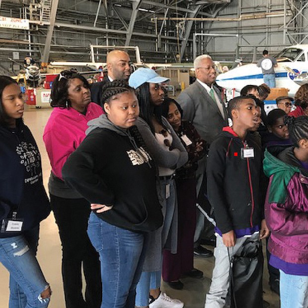 Fields  — can be fun through a bevy of activities during the past week. Students from RPS and Peter Paul Development Center in Richmond’s East End tour the NASA Langley Research Center in Hampton on April 5 with Henrico Delegate Lamont Bagby and Congressman A. Donald McEachin to get a look at advances in aeronautics and aerospace exploration. On Tuesday, more than 400 RPS elementary and middle school students participate in hands-on learning involving STEM — science, technology, engineering and math — concepts at the Siegel Center at Virginia Commonwealth University