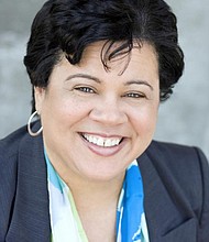 Whittier College President Linda Oubré (photo via biz journals.com)