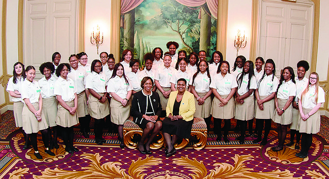 The Young Women’s Leadership Charter School of Chicago (YWLCS) recently hosted their annual Girl Power Luncheon at the Hilton Chicago. The event celebrated the accomplishments of YWLCS students and featured a panel discussion to accentuate the need for more women in government, STEM fields, and the workplace in general.  Photo: Young Women’s Leadership Charter School
