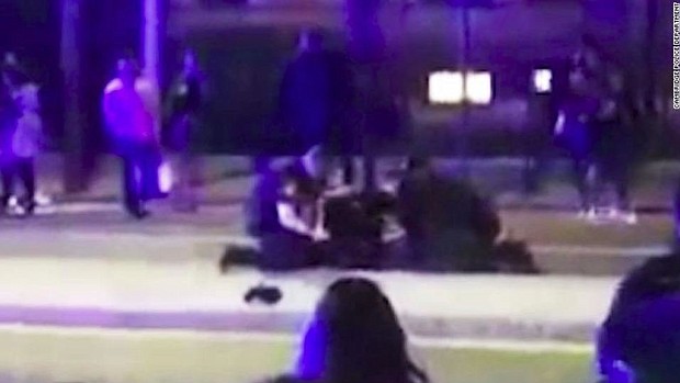 Cambridge police have launched an internal investigation after a video showed officers tackling and punching a naked black Harvard student who police said was resisting arrest.