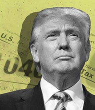 The White House made an announcement about President Donald Trump's taxes on Tuesday!