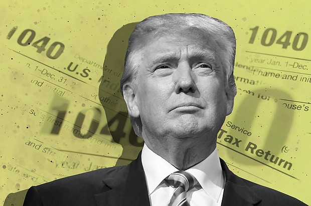 The White House made an announcement about President Donald Trump's taxes on Tuesday!