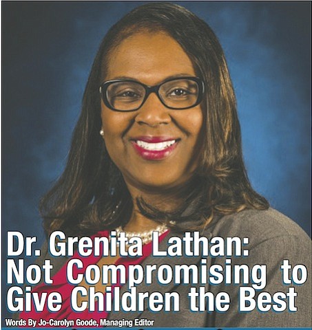 Three weeks in and Dr. Grenita Lathan is still smiling. The North Carolina native was recently appointed as Houston ISD …