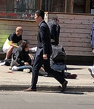 	A white van collided with numerous pedestrians in Toronto, Canada, on April 23, 2018, Toronto Police said.