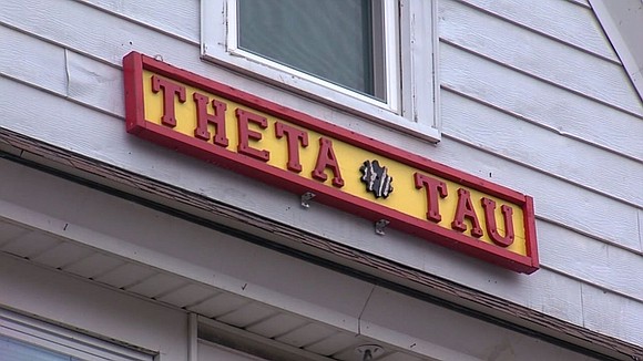Syracuse University has removed 18 students from regular classes and started disciplinary proceedings against them for a controversial Theta Tau …