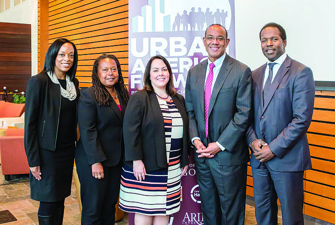 
The University of Chicago Office of Civic Engagement recently announced the winners of their new Urban America Forward Catalyst Grant program that awards a $35,000 grant to two racial justice or social justice non-profit organizations. The two grant winners are Sunshine Enterprises and the Chicago Jobs Council.  Photo: Provided by the University of Chicago Office of Civic Engagement