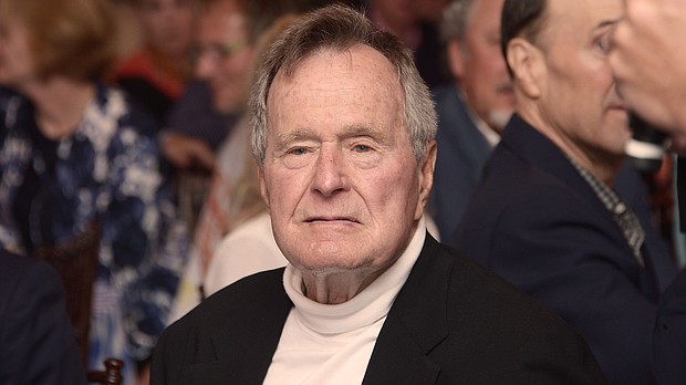 "President Bush was admitted to the Houston Methodist Hospital yesterday morning after contracting an infection that spread to his blood. He is responding to treatments and appears to be recovering. We will issue additional updates as events warrant," spokesman Jim McGrath said in a statement.