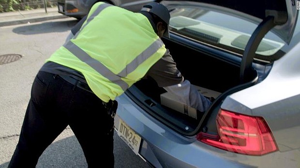 Amazon's new car delivery service