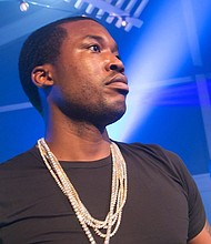 Meek Mill (full name: Robert Rihmeek Williams) is a 30-year-old rapper from Philadelphia. He's best known for his debut LP, 'Dreams and Nightmares.'/Getty Image