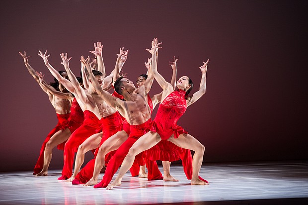 Society for the Performing Arts presents a sensory-friendly student matinee for Ballet Hispánico on May 18 at 10:30 a.m. at Cullen Hall for the Performing Arts at the University of Houston. This is from the dance Linea Recta.  (Photo by Paula Lobo.)
