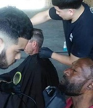 Barbers helping homeless get back on their feet