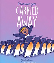 “Harriet Gets Carried Away” by Jessie Sima
c.2018, Simon & Schuster		 $17.99 / $23.99 Canada		48 pages

