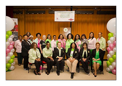Alpha Kappa Alpha Sorority, Incorporated members at ASCEND Summit/ Credit: Ty Walker, Tic Toc Photography