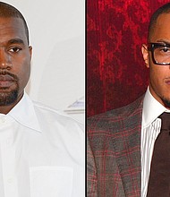 Kanye West features counterpoint from Tip "T.I." Harris on a new track.