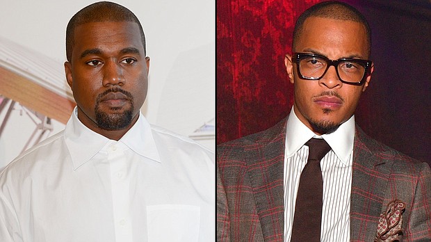 Kanye West features counterpoint from Tip "T.I." Harris on a new track.