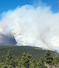 Arizona Gov. Doug Ducey declared a state of emergency Monday in Coconino County in response to the Tinder Fire.