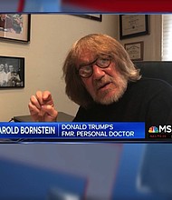 Donald Trump's former physician claimed that his office was raided last year by the President's former bodyguard and a Trump lawyer seeking Trump's medical files, according to a new report from NBC News Tuesday.