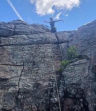 Hard work but so worth it to get to the top and see that view