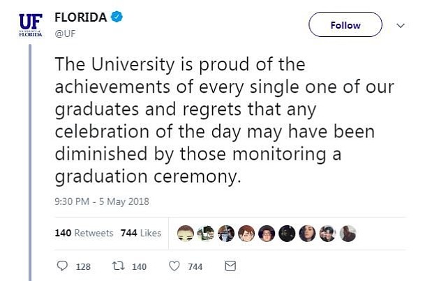 	A student's biggest dream is to walk across the stage during their school's commencement ceremony; getting rushed off the stage is not.