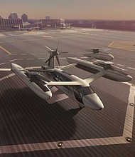 Uber released renderings of the rooftop skyports it envisions flying cars will land on.