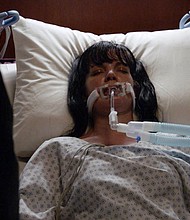 Pauley Perrette, who played forensic scientist Abby Sciuto, has signed off from the long-running CBS crime drama after 15 seasons on the show./Source:	Patrick Mcelhenney/CBS