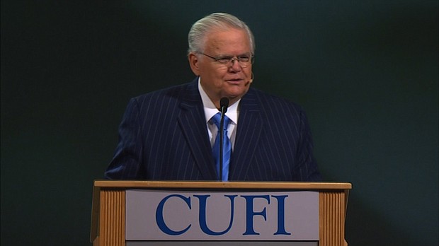 Pastor John Hagee, the founder of Christians United for Israel, will deliver the benediction at the embassy ceremony in Jerusalem.