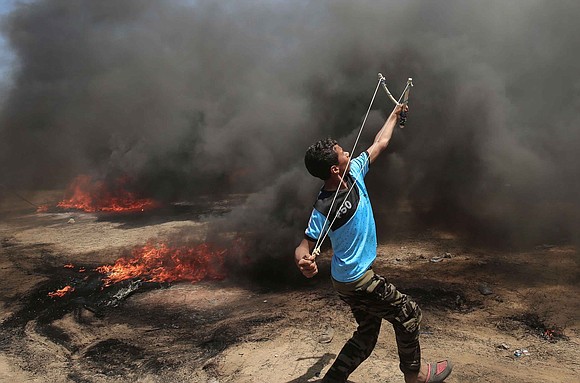 At least 43 Palestinians were killed by Israeli forces during clashes at the Gaza border Monday in the deadliest day …