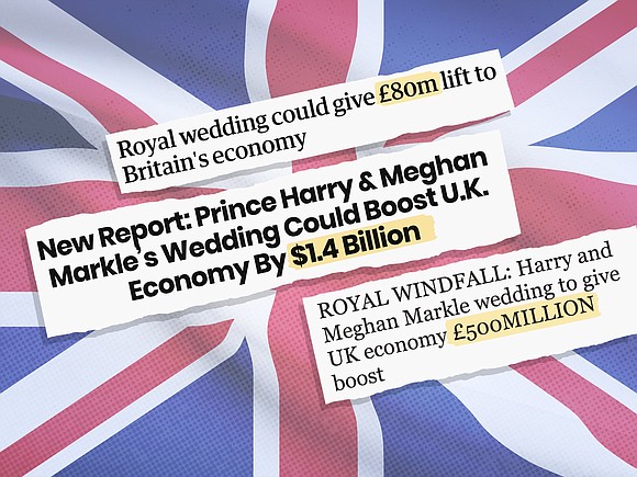 It's a favorite tabloid newspaper headline: The Royal Wedding will bring a HUGE boost to the economy. Parts of the …