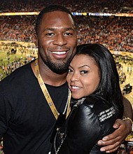 Taraji P. Henson and  NFL star Kelvin Hayden