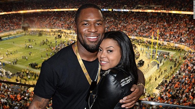 Taraji P. Henson and  NFL star Kelvin Hayden