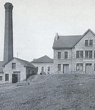 Virginia Union University’s Industrial Hall was built in 1899 and included classrooms and equipment where students learned various trades such as those pictured in the university catalog from 1911-12.