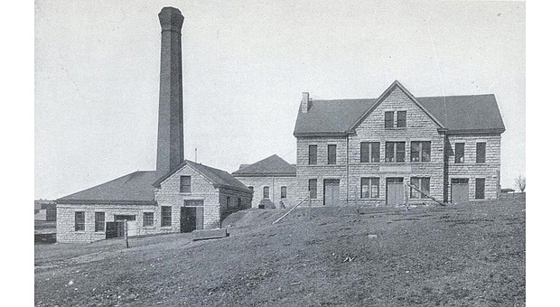 Virginia Union University’s Industrial Hall was built in 1899 and included classrooms and equipment where students learned various trades such as those pictured in the university catalog from 1911-12.