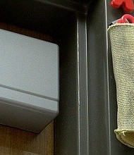  A small piece of fabric kept near a classroom door could help protect students in the event of an active shooter.