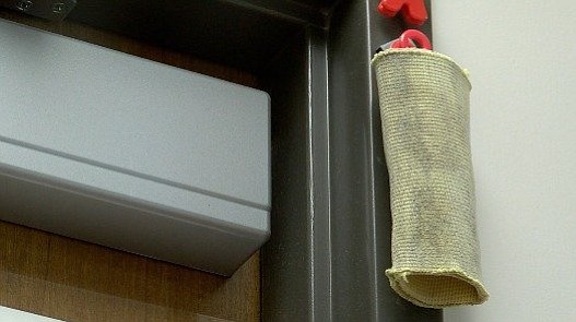  A small piece of fabric kept near a classroom door could help protect students in the event of an active shooter.