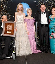 Fayez Sarofim, Susan Sarofim, Margaret Alkek Williams, Barron Segar and Rose Cullen