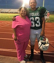 This is a photo of Chris Stone, a victim in  the Santa Fe shooting.