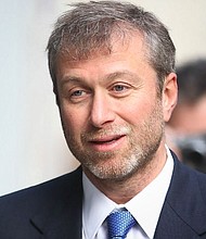 Abramovich missed his team's FA Cup final victory over Manchester United on Saturday.