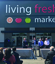 The Living Fresh Market located on 7520 Roosevelt Rd. is a collaborative effort between Chicago-area businessmen and third-generation grocers, Daniel and Kenneth Casaccio, and the father-daughter team, Melody and Dr. Bill Winston, who own and operate Forest Park Plaza.