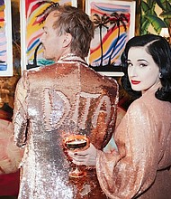  Dita Von Teese/
Image Credits: Phil Barton, Jesper Carlsen and Dimitri Scheblanov