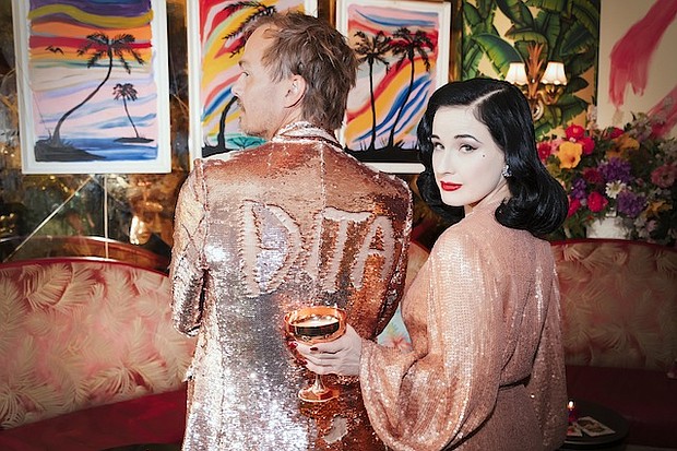 Dita Von Teese/
Image Credits: Phil Barton, Jesper Carlsen and Dimitri Scheblanov
