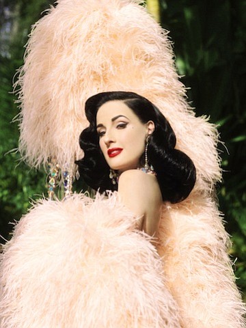  Dita Von Teese/
Image Credits: Phil Barton, Jesper Carlsen and Dimitri Scheblanov