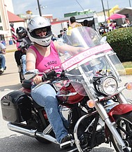 Breast cancer survivors across Texas joined the 60-mile ride