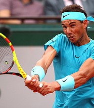Rafael Nadal suffered one of his sternest opening tests at Roland Garros.