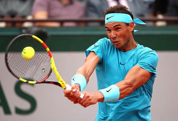 Rafael Nadal suffered one of his sternest opening tests at Roland Garros.