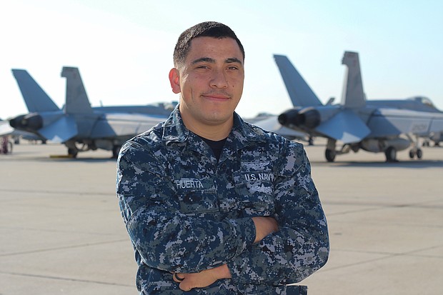 
Petty Officer 3rd Class Adrian Huerta