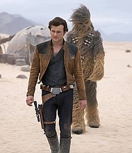 The box office total for "Solo: A Star Wars Story," which tells the back story of the series' Han Solo character, has fallen far short of industry expectations.