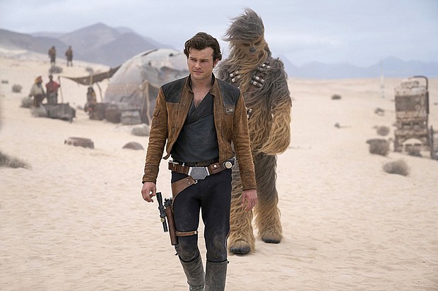 The box office total for "Solo: A Star Wars Story," which tells the back story of the series' Han Solo character, has fallen far short of industry expectations.