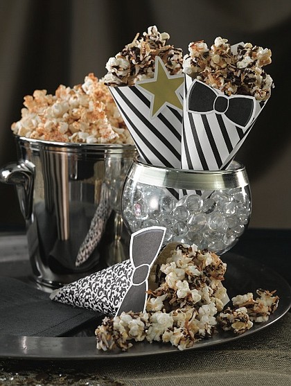 Toasted Coconut and Chocolate Popcorn