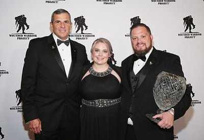 Last night, warriors and supporters were honored at the Wounded Warrior Project® (WWP) Courage Awards & Benefit Dinner® at Gotham …